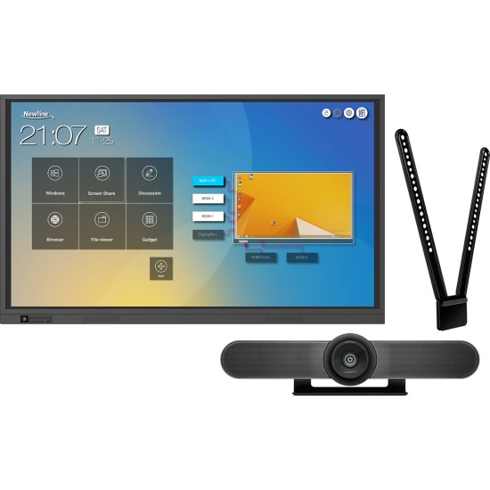 Newline RS Series 86" Display with Logitech MeetUp + MeetUp Mount Bundle