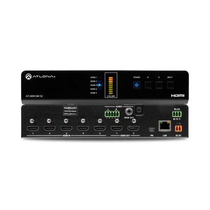4K HDR 5Ã—2 HDMI Matrix...