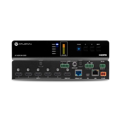 4K HDR 5Ã—2 HDMI Matrix...