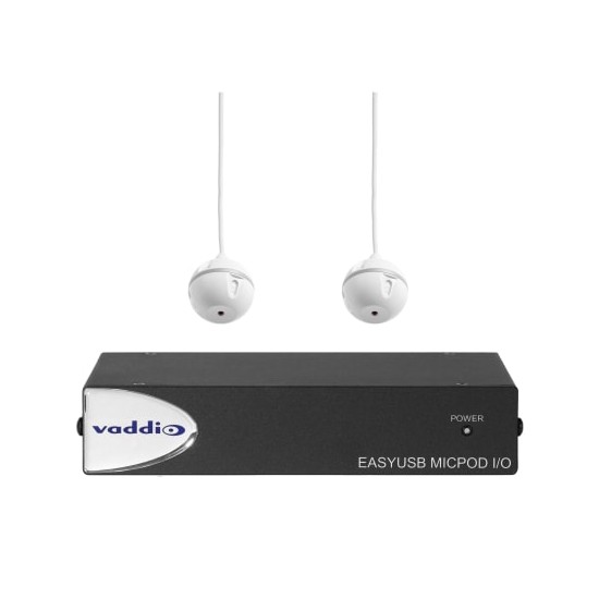 EasyUSB MicPOD I/O and Two Ceiling MicPODs - DISCONTINUED