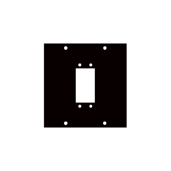 UCP Module with EDAC/ELCO 38 Pin Punchout