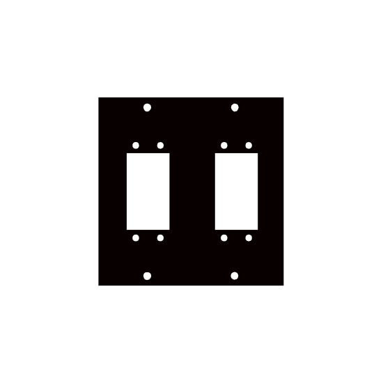 UCP Module with Two EDAC/ELCO 38 Pin Punchout