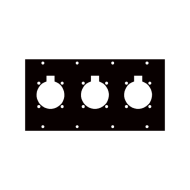 UCP Module with Three Circular Flange Punchouts