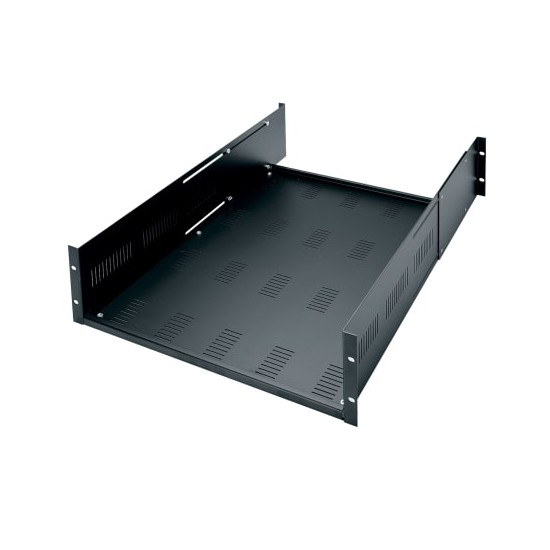 3 RU Adjustable Rackshelf, 19.5 to 28 Inches Deep
