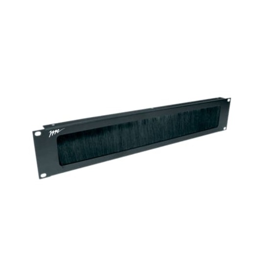 2 RU Brush Grommet Panel
