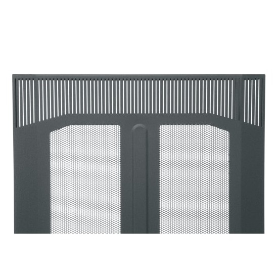 19 RU 64% Vented Front Door for BGR Racks