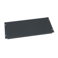 5 RU Flanged Blank Rack Panel, Steel