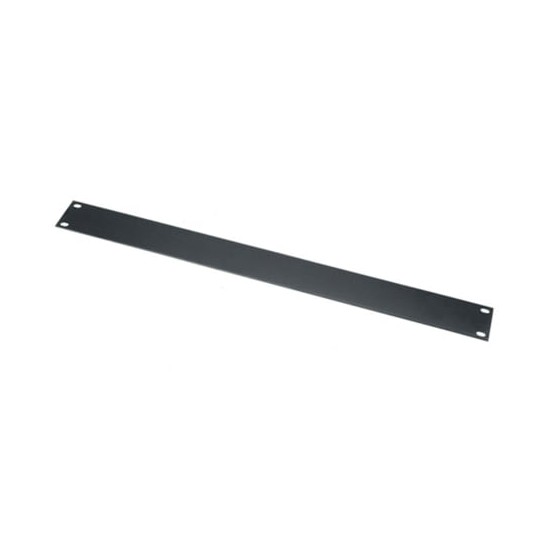 1 RU Flat Blank Rack Panel, Steel