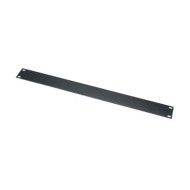 1 RU Flat Blank Rack Panel, Steel - 12 Piece Contractor Pack