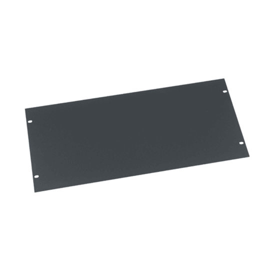 5 RU Flat Blank Rack Panel, Steel