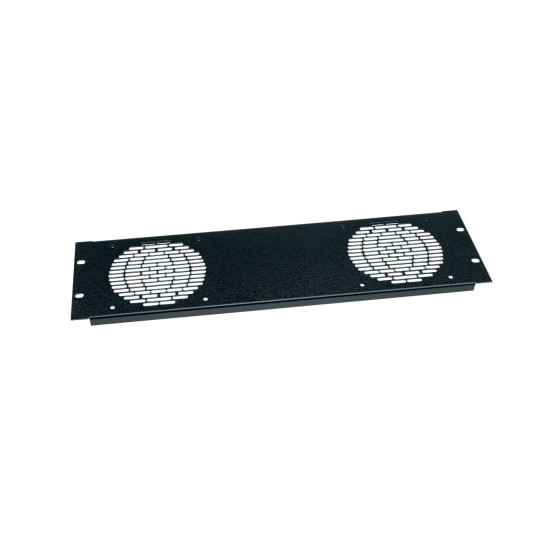 Fan panel, 2 fan, Anodized