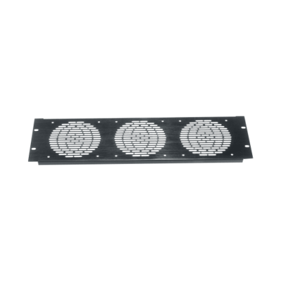 Fan panel, 3 fan, Anodized