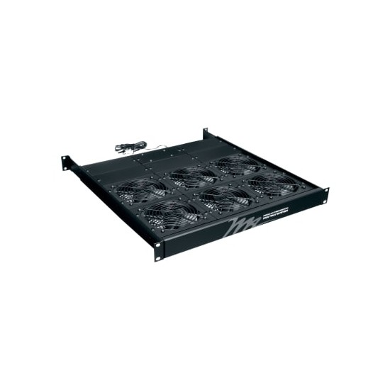 1 RU Fan Tray, 6 Fans, 414 CFM