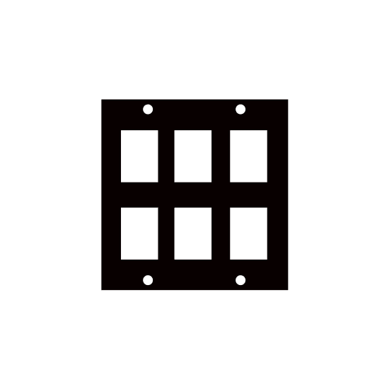 UCP Module with Six Keystone Punchouts