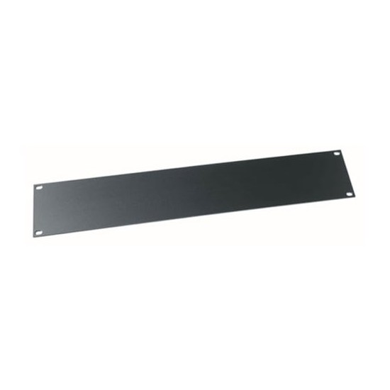 2 RU Flat Blank Rack Panel, Aluminum - 12 Piece Contractor Pack