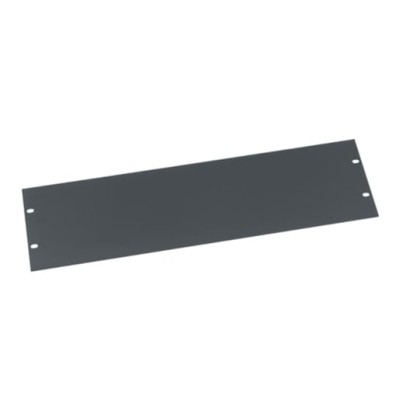 3 RU Flat Blank Rack Panel,...
