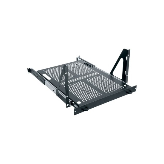 4 RU Sliding Rackshelf, 23 Inches Deep