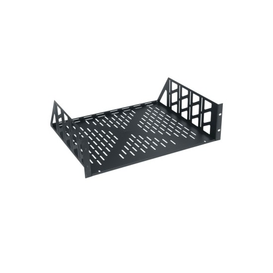 3 RU Utility Rackshelf, 14.75 Inches Deep, Vented