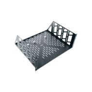 4 RU Utility Rackshelf, 15.5 Inches Deep, Vented - 4 Piece