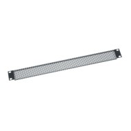 1 RU Rack Vent Panel, Perforated with 64% Open Area