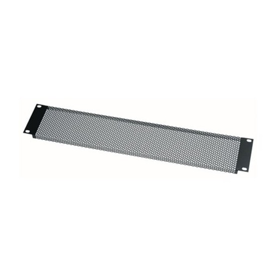 2 RU Rack Vent Panel, Perforated with 64% Open Area