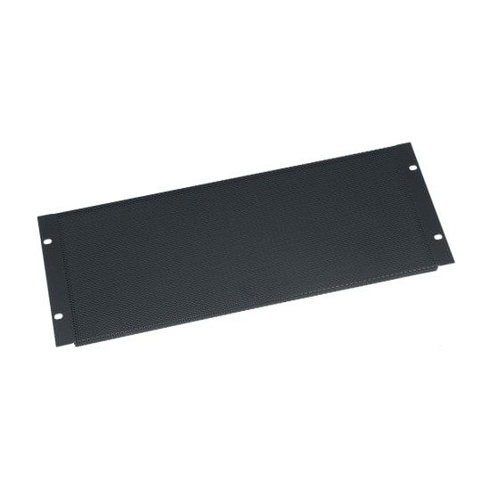 4 RU Rack Vent Panel, Perforated with 25% Open Area - 6 Piece Contractor Pack