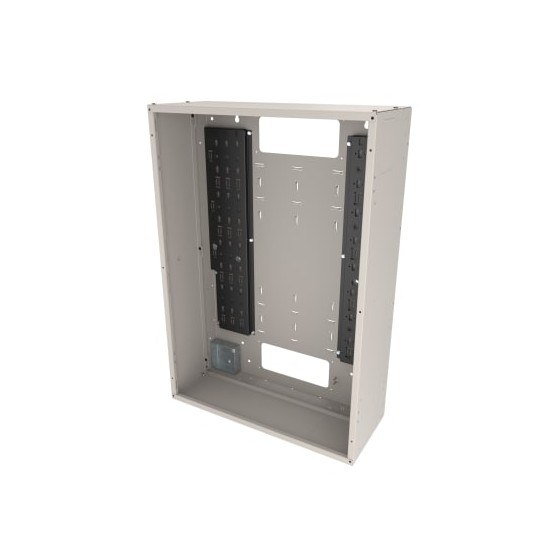 VWM Series Back Pan for Solid Door, 36" High x 10" Deep - Putty