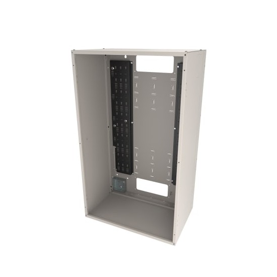 VWM Series Back Pan for Solid Door, 42" High x 16" Deep - Putty