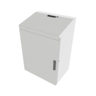 VWM Door with Solid Access Fits 36" High x 10" Deep - White