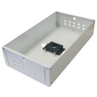 Column Storage Shelf, White