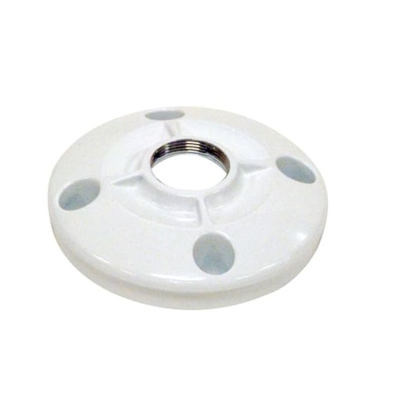 6 Inch (152 mm) Speed-Connect Ceiling Plate in White