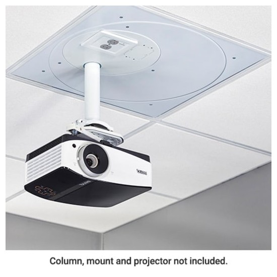 SpeedConnect Suspended Ceiling Tile Replacement Kit with 2-Gang Filter & Surge