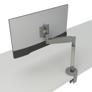 Koncīs™ Monitor Arm Mount, Single, Silver