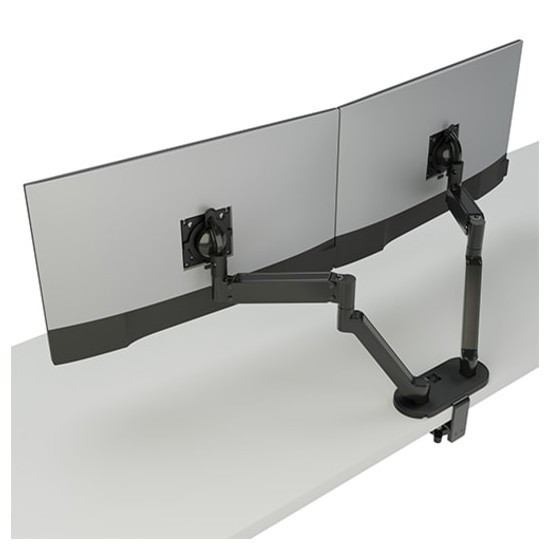 Koncīs™ Monitor Arm Mount, Dual, Black