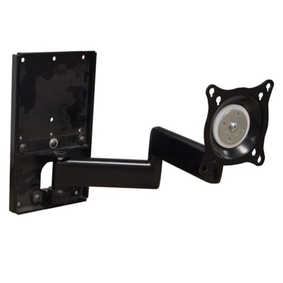 Small Flat Panel Swing Arm Wall Mount (Metal Studs) - 16 Inch