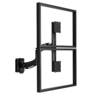 Kontour™ K4 1x2 Vertical Focal Depth-Adjustable Array, Slat-Wall Mounted