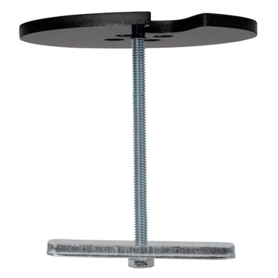 Kontour™ KRA226 Center-of-Table Grommet Plate, Black