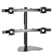 Widescreen Quad Monitor Table Stand - KTP445B