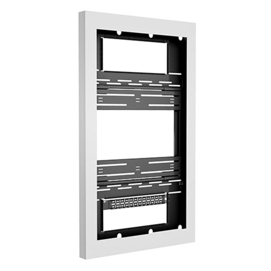 Impact™ On-Wall Kiosk - Portrait 46 Inch White