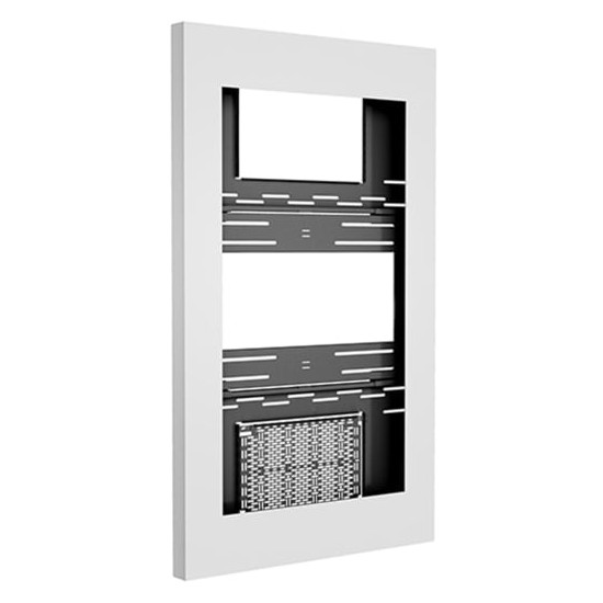Impact™ On-Wall Kiosk - Portrait 49 Inch White