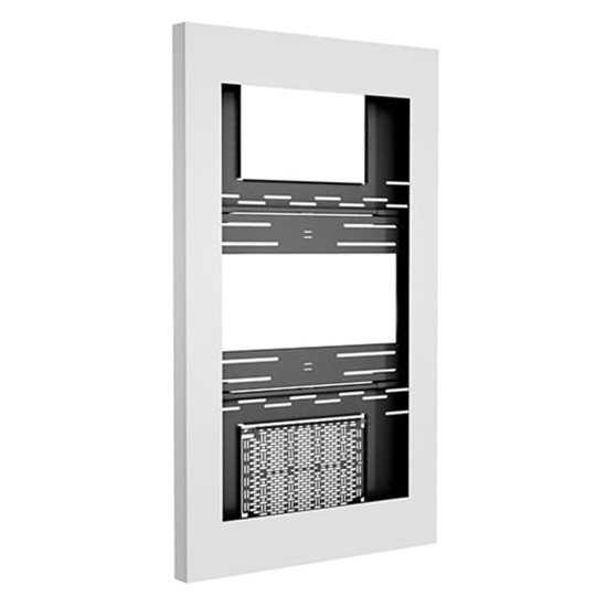 Impact™ On-Wall Kiosk - Portrait 50 Inch White