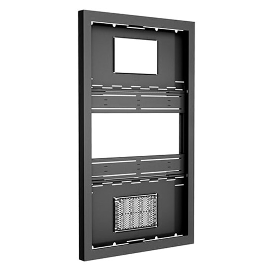 Impact™ On-Wall Kiosk - Portrait 75 Inch Black