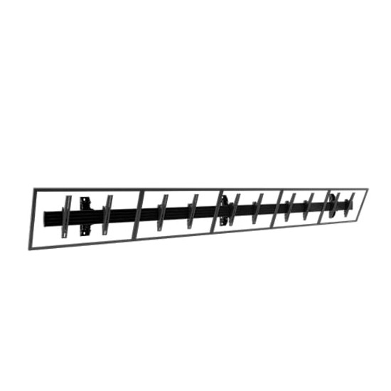 MENU-BOARD, WALL MOUNTED, 5 WIDE, LANDSC