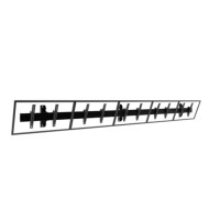 MENU-BOARD, WALL MOUNTED, 5 WIDE, LANDSC