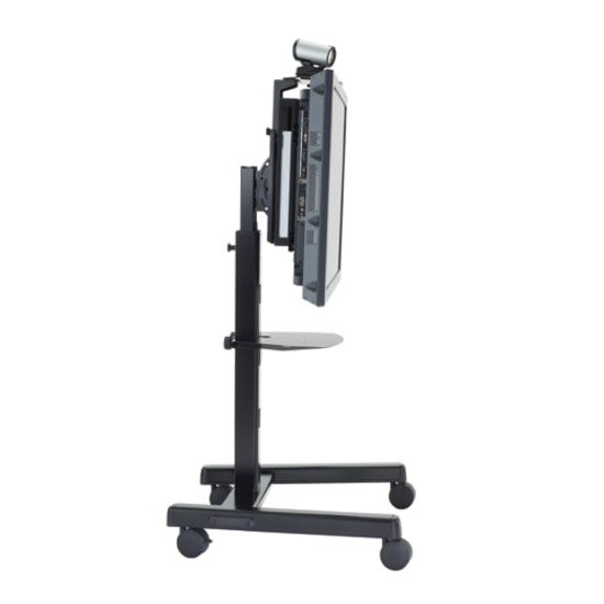 Medium Flat Panel Mobile AV Cart - MFCUB