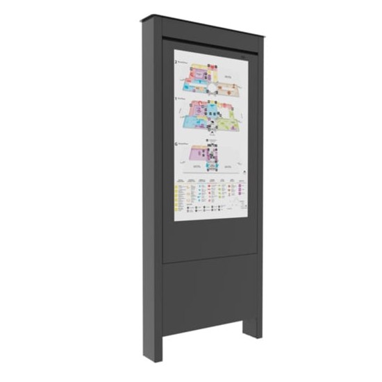 Impact™ 49 Inch Outdoor Portrait Kiosk, LG XE4F-M Series