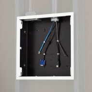 PAC526FW, Large In-Wall Storage Box with White Flange