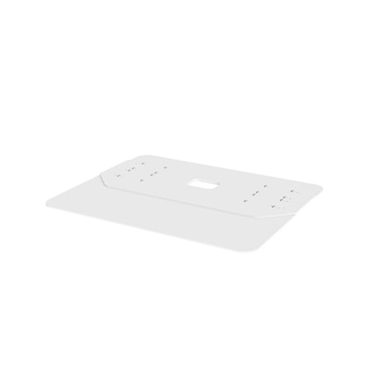 Impact™ Freestanding Single Sided Base Accessory, White