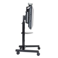 Large Flat Panel Mobile AV Cart, TAA Compliant