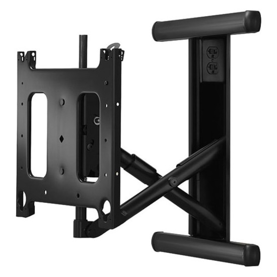 Large Low-Profile In-Wall Swing Arm Display Mount - 15 Inch - PIWRFUB